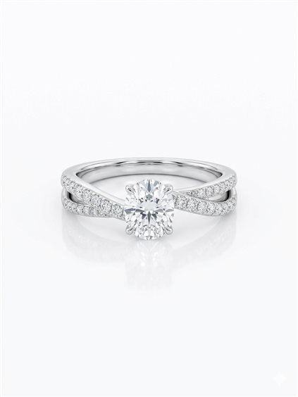 Anello Salvini Donna Sospiro in Oro bianco Diamante 0.74 Ct 81114579 - 81114579